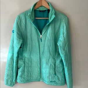 Marmot Teal Quilted Jacket